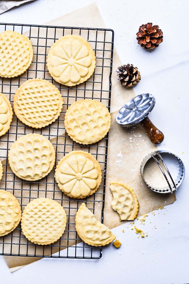 Stamped Shortbread Cookies