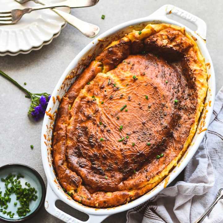 Maman's Cheese Soufflé
